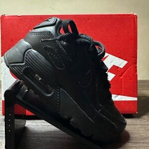 Nike Kids All-Black Sneakers